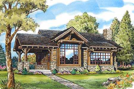 log cabin floor plan