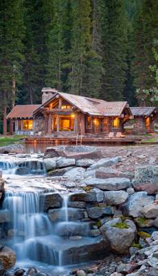 log cabin floor plans