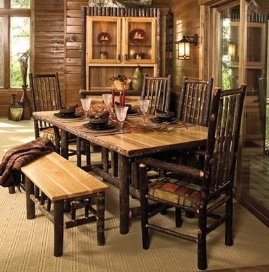 log cabin furnishings