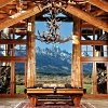 log cabin home decor