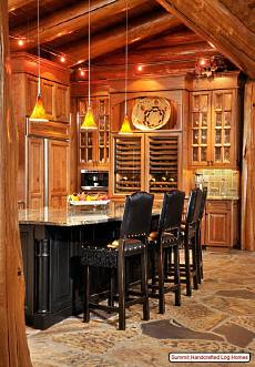 log cabin home decor