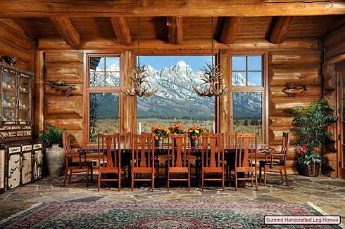 log cabin home decor