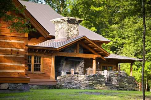 log cabin home plans