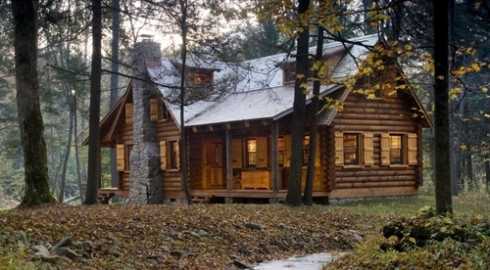 log cabin homes