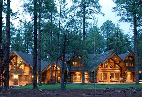 log cabin house plans