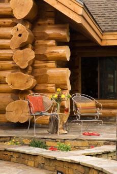 log cabin houses