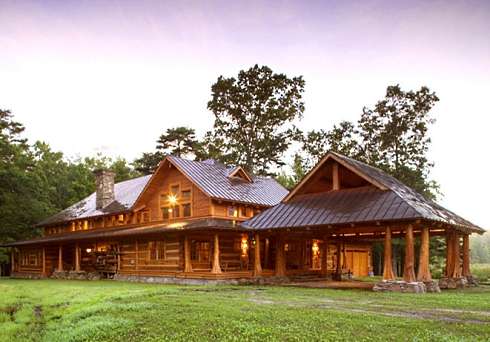 log cabin houses