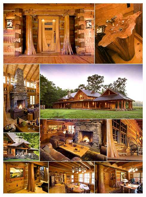 log cabin houses