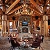 log cabin interior design