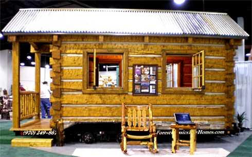 log cabin mobile homes