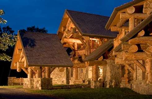 log home house plans