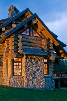 log home house plans