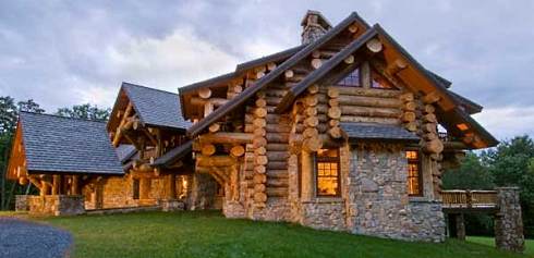 log home house plans