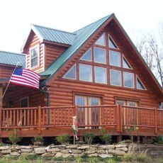 modular log cabins