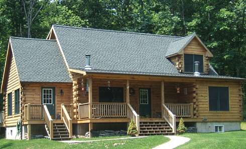 modular log cabins