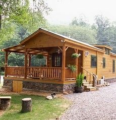 modular log cabins