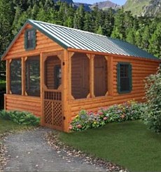 modular log cabins