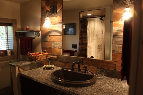 reclaimed wood tile