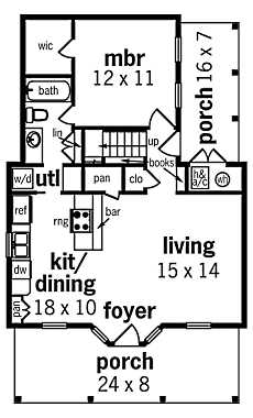 small cabin floor plans