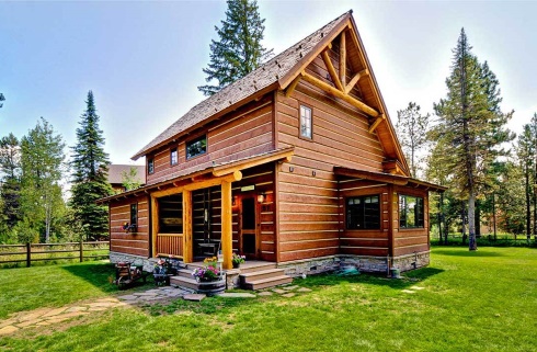 small log home plans