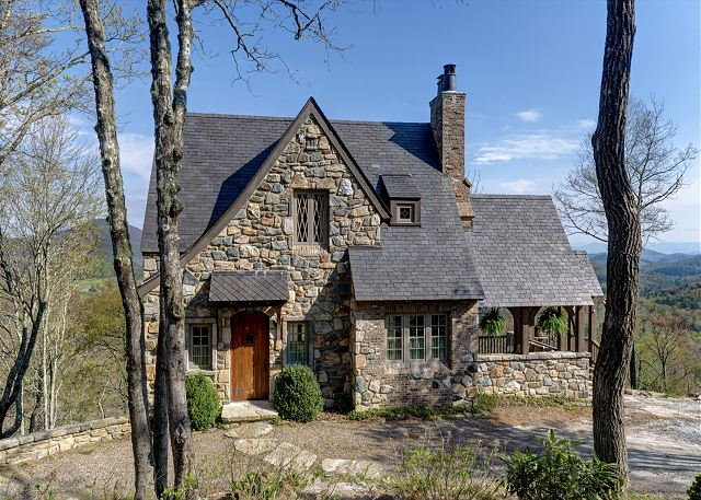 small stone cottage