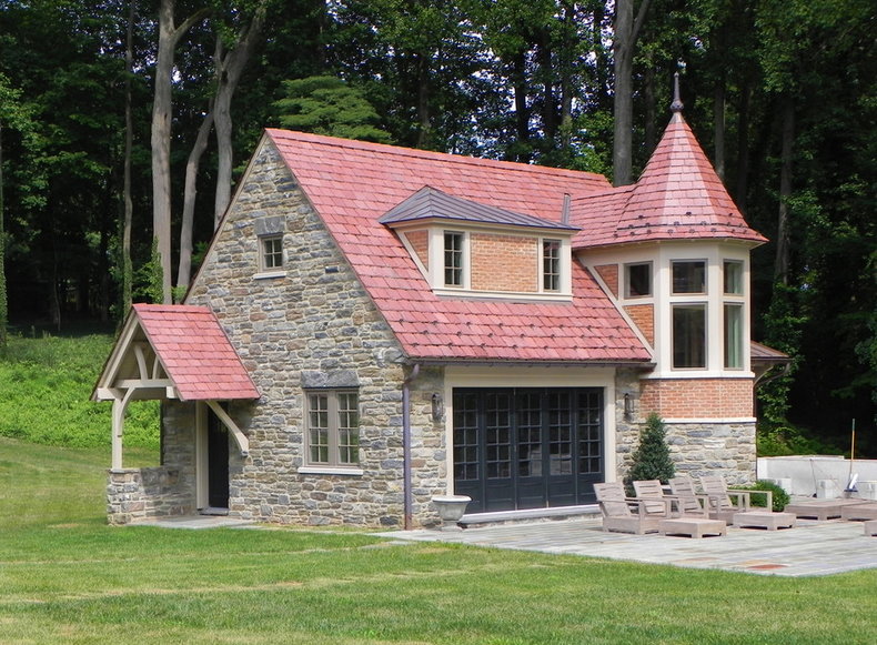 small stone cottage