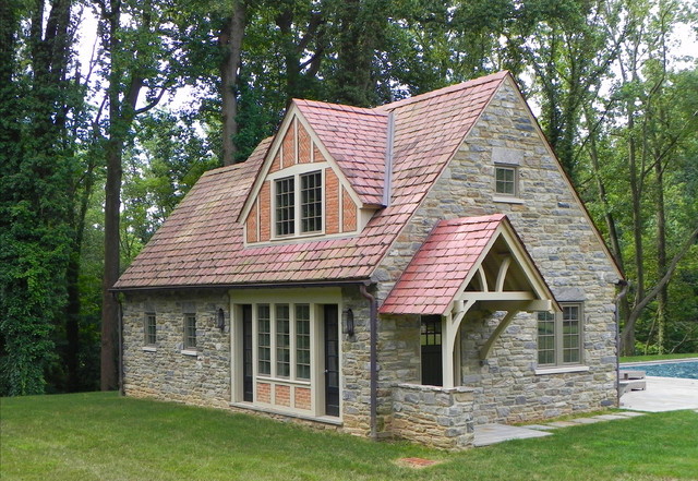 small stone cottage