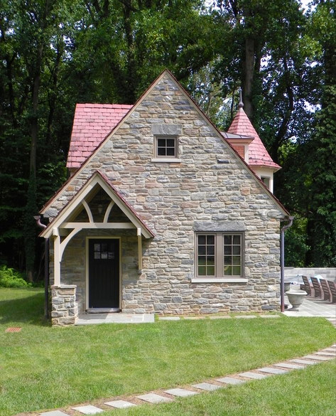 small stone cottage