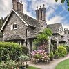 small stone cottages