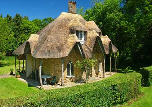 small stone cottages