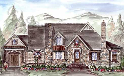 stone cottage plans