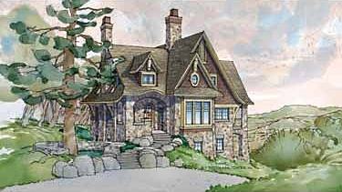 stone cottage plans