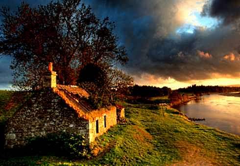 stone cottage