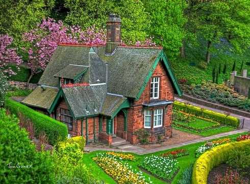 stone cottage