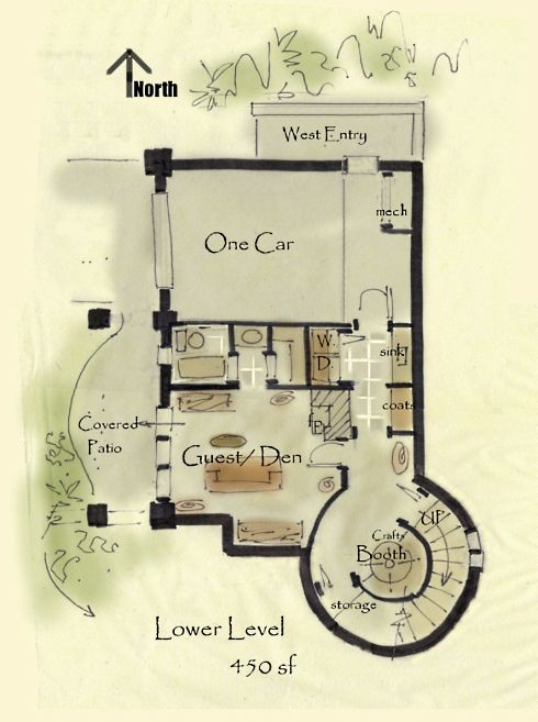 storybook cottage house plans