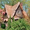 Storybook Cottage  House  Plans Hobbit Huts to Cottage  