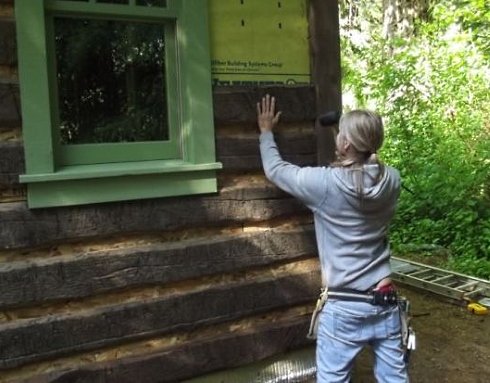 pioneer log siding